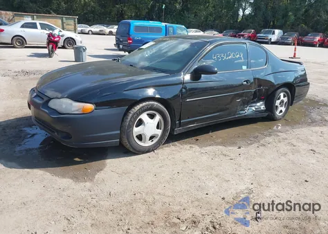 2000 Chevrolet Monte Carlo Ss из США, поврежденный, VIN 2G1WX12K5Y9363270